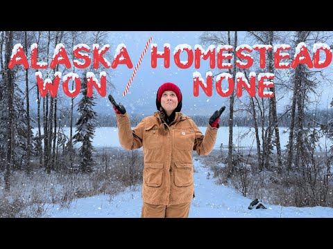 Видео: Зима наступила слишком рано на нашем участке на Аляске, а мы не были готовы! Alaska-1 Homestead-0