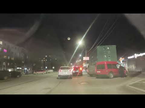 Видео: Мурманск, вечерний... 