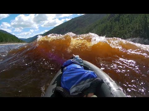 Видео: Сплав по реке Олекма 2017