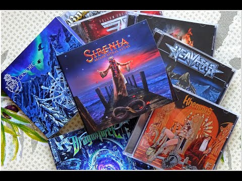 Видео: Компакт диски CD купленные на Озоне..Музыка в стиле Metall.. Моя домашняя фонотека CD