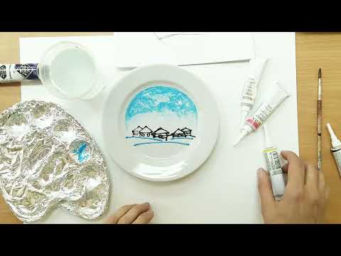 Видео: Мастер-класс по художественной росписи «Праздничный салют»