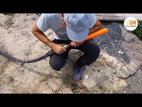 Видео: Видео сборки и работы глубинного вибратора ВИ-117-3, производста завода ВИБРОМАШ, vibromash.com