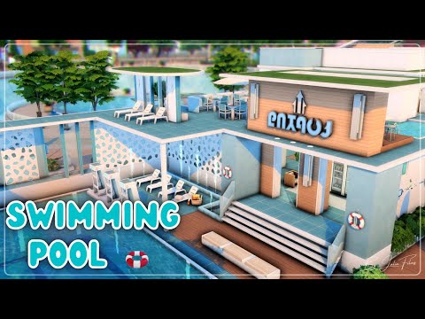 Видео: Бассейн🏊‍♀│Строительство│Swimming Pool│SpeedBuild│NO CC [The Sims 4]