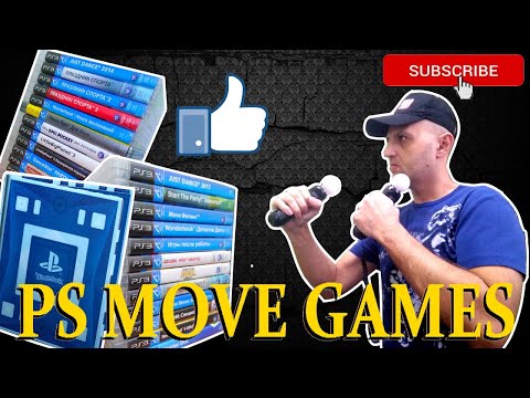 Видео: КОЛЛЕКЦИЯ ИГР PS3 ДЛЯ PS MOVE / COLLECTION OF PLAYSTATION 3 GAMES