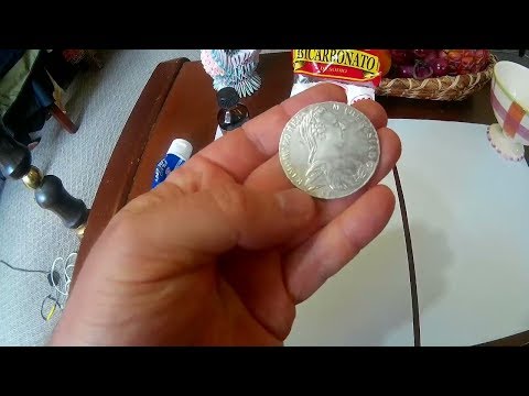 Видео: Как убрать тёмное пятно йода с серебра? Отличный способ!