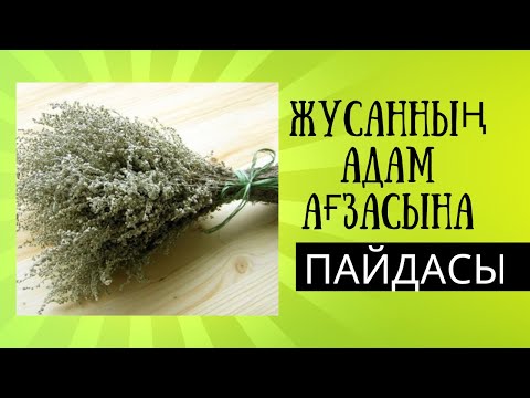 Видео: ЖУСАННЫҢ ПАЙДАСЫ