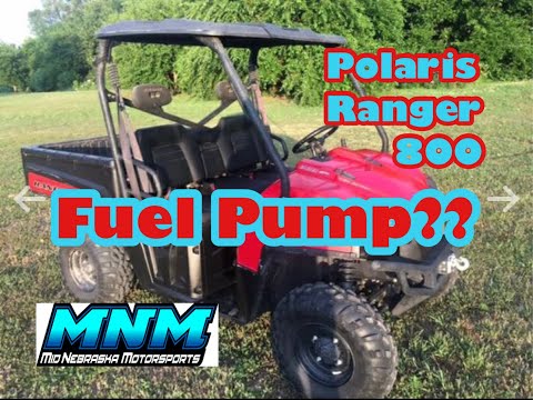 Видео: Polaris Ranger 800 — глохнет и хрипит — Топливный насос? Форсунки? Не набирает обороты / Не завод...