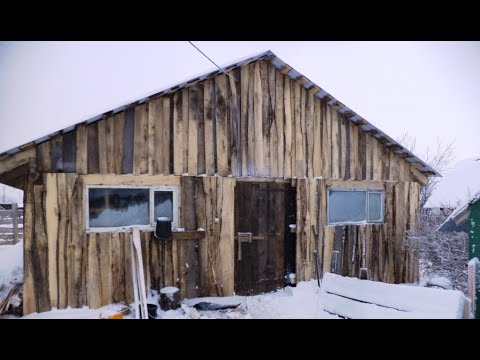 Видео: Пристраиваем сарай самым бюджетным способом №43