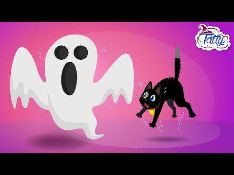 Видео: Мисифу среща весел дух и се сприятелява с него 👻 Приказки за лека нощ за деца