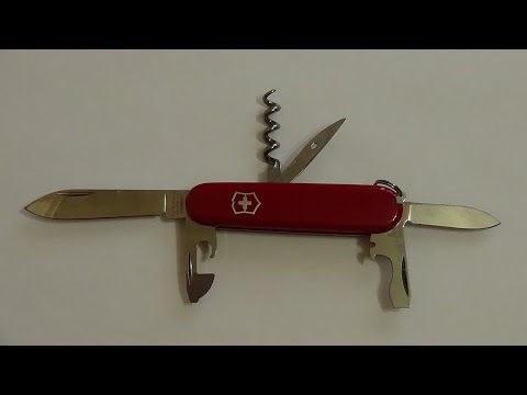 Видео: Обзор Victorinox  Tourist- мой любимый EDC нож