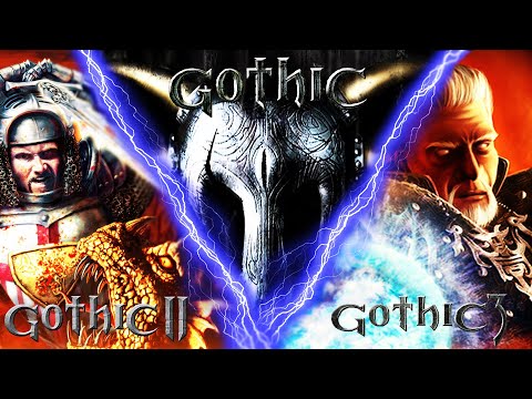 Видео: Gothic 1 - Gothic 2 - Gothic 3 │ Мини-марафон │ Трилогия Готики │ Сможем за один стрим? [1]