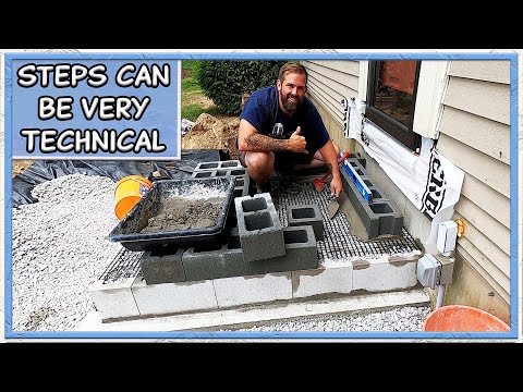 Видео: Внутренние работы по облицовке камнем ступеней