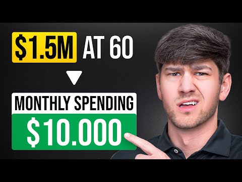 Видео: Мне 60 лет, и у меня $1,5 млн. Могу ли я выйти на пенсию сейчас и тратить $10 тыс. в месяц?
