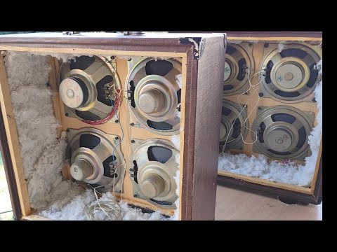 Видео: "четвёрка резвых" на базе динамиков 4ГД-35 4ГД-36 ОЯ ЗВУК!