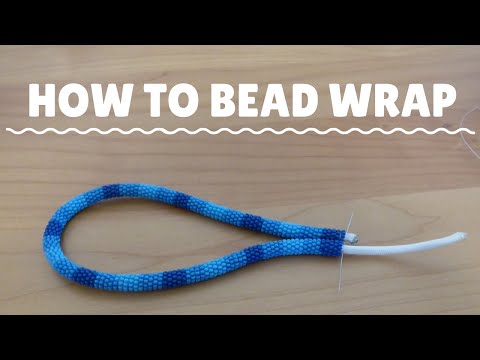Видео: Как плести бусины для шнурков, брелоков и ожерелий