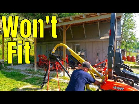 Видео: Копатель ям под столбы County Line 100 не подходит к Kubota BX!!! Вот как это сделать.