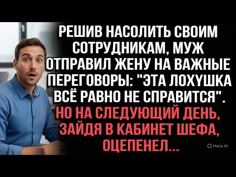 Видео: Он отправил жену на провал… Но она поразила всех на встрече!