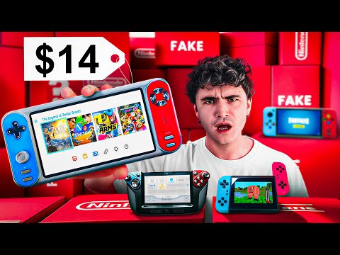 Видео: Я протестировал ВСЕ поддельные Nintendo Switch...