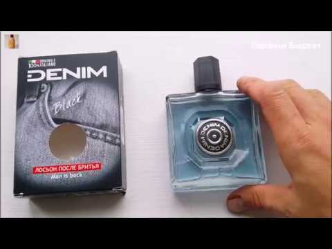 Видео: Лосьон после бритья Denim Black (Италия)