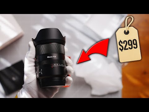 Видео: Отличный объектив за 300$ | 7Artisans 85mm F1.8