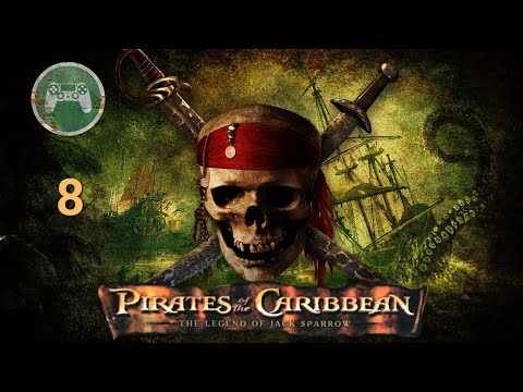 Видео: Pirates of the Caribbean: The Legend of Jack Sparrow - Черная жемчужина Прохождение (ps2) - серия 8.