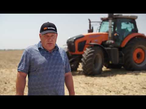 Видео: Трактор Ensign YX 2404-N - отзыв КФХ Лупинога Ю.В.