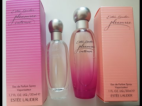 Видео: Estee Lauder Pleasures Intense и Pleasures: похожи ли?