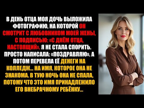 Видео: «Она назвала другого мужчину «папой» — моя месть изменила всё»