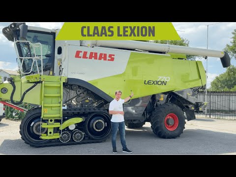 Видео: Огляд та продаж легендарного CLAAS LEXION 770 TT