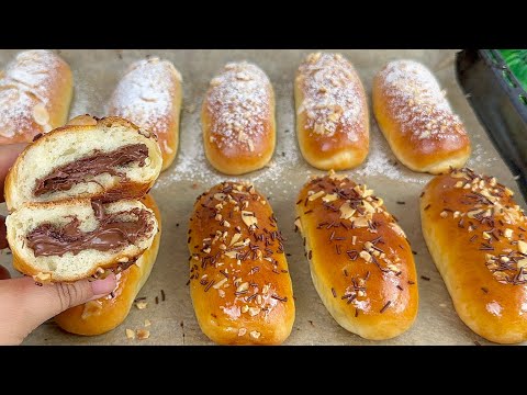 Видео: Если у вас есть мука и молоко, приготовьте эти очень простые и очень мягкие бриоши! Без масла!