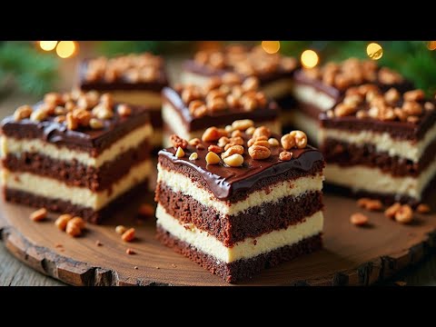 Видео: Так испеките вкусный рождественский торт! Самый замечательный шоколадный торт для Нового года!