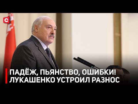 Видео: Лукашенко: Вы все здесь БЕЗОТВЕТСТВЕННЫЕ ЛЮДИ! | Президент РАЗНЁС чиновников в Витебске