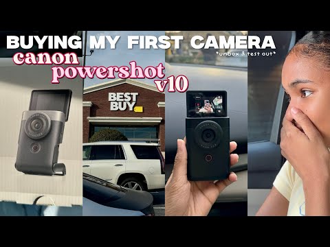 Видео: ПОКУПКА ПЕРВОЙ КАМЕРЫ ДЛЯ ВЛОГА | Распаковка и тестовые кадры