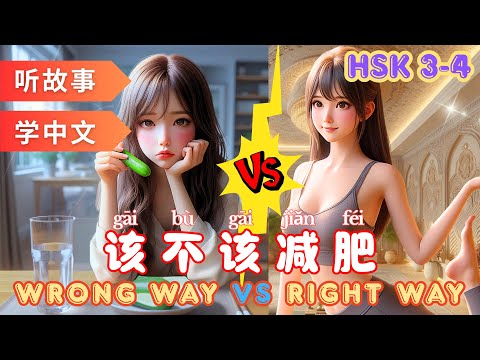 Видео: Стоит ли вам похудеть? | Изучение китайского языка по рассказам  #mandarin #hsk4 #hsk3