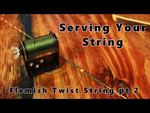 Видео: Обслуживание тетивы лука