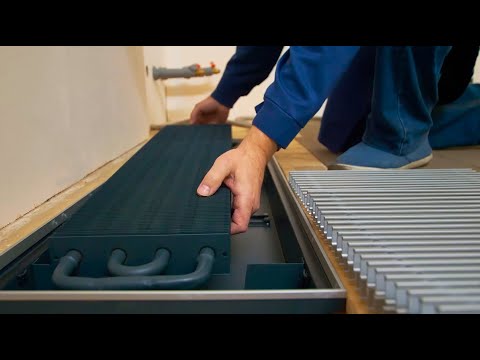 Видео: Производство внутрипольных конвекторов Techno