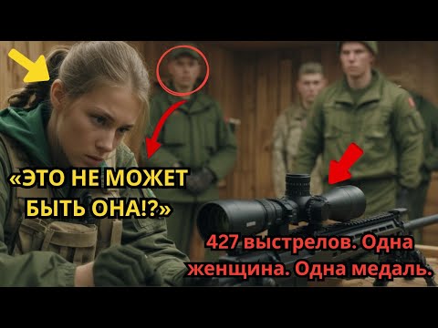 Видео: Сержант вручил ей заклинивший М107,а затем обнаружил медаль с выгравированными 427 боевыми отметками