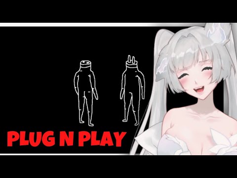 Видео: ЭТА ИГРА ПОЛНАЯ СУКА | Smii7y Plug n Play | Реакция Vtuber