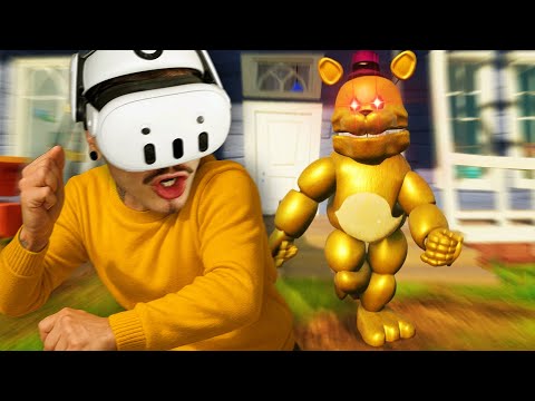 Видео: ФРЕДБЕР ПРИВЕТ СОСЕД В VR. (ФНАФ Hello Neighbor VR)