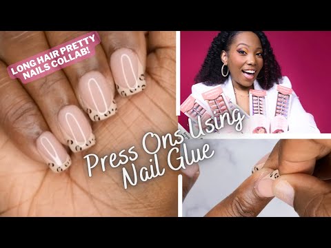 Видео: BTArtBox и Long Hair Pretty Nails, совместная работа, часть 1 | Как наносить накладные ногти, сек...