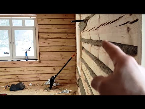 Видео: Эти ОШИБКИ отделки сруба уже не исправить! Как НЕ правильная окосячка может ВЫГНУТЬ стены сруба.