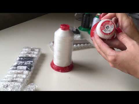 Видео: 26) Мои нитки для вышивки бисером