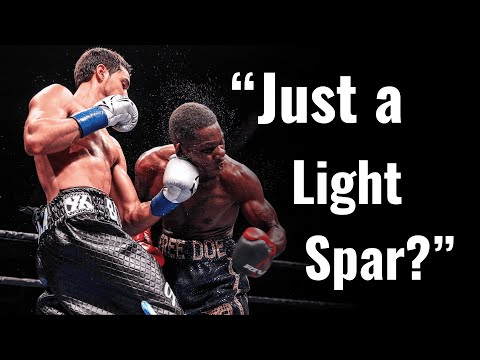 Видео: Как успокоиться во время жесткого спарринга, не чувствуя себя неловко