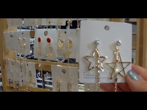 Видео: КИТАЙ / МИШАНЬ / БЬЮТИ МАГАЗИН / ОПУПИТЕЛЬНЫЕ СЕРЬГИ / ОПТИКА / МАРТ 2019