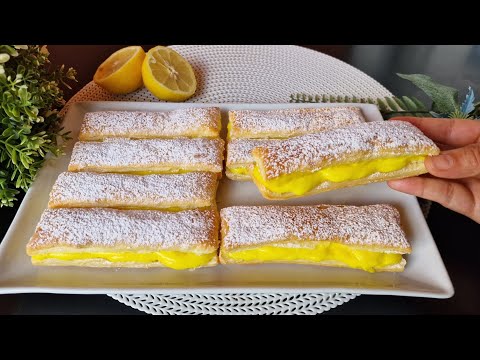Видео: Возьмите лимон 🍋 и приготовьте этот вкусный десерт, за 5 минут вы будете делать его каждый день.