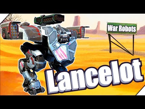 Видео: ГРОЗНЫЙ РОБОТ ЛАНСЕЛОТ - Игра War Robots Lancelot. Андроид игра