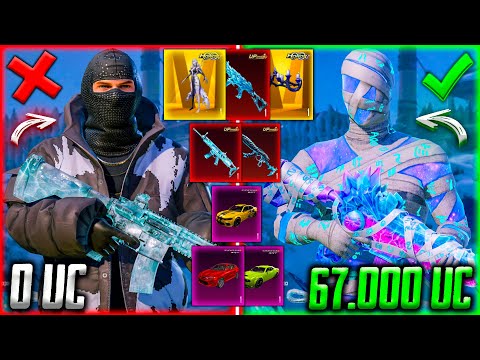 Видео: 🔥 ПРОКАЧАЛ ЗАВОЕВАТЕЛЯ на 67000 UC В PUBG MOBILE! УДАЧНАЯ ПРОКАЧКА АККАУНТА В ПУБГ МОБАЙЛ! ВЫБИЛ ВСЁ