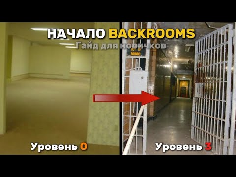 Видео: 0–3 Уровни в BACKROOMS (описание и советы)