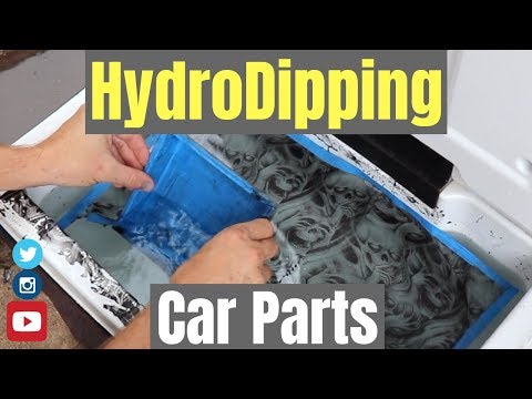 Видео: ГИДРОПОКРЫТИЕ АВТОМОБИЛЬНЫХ ДЕТАЛЕЙ НА ДОМУ 🚗🏠