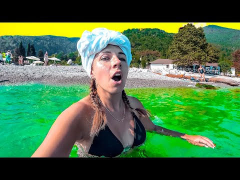 Видео: Абхазия после Сочи. Гагры - это вам не Адлер!